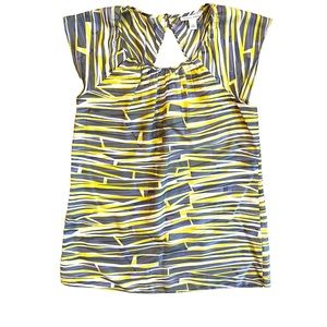Banana Republic 100% Silk Cap Sleeve Blouse, Women’s Size 4